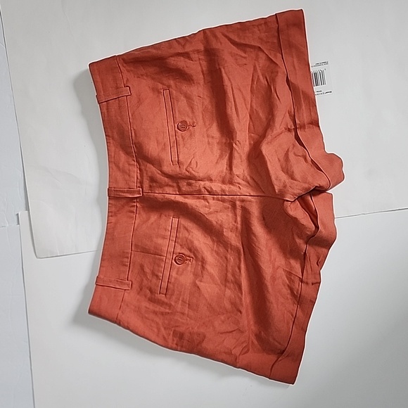 LOFT ORANGE SHORT/ SIZE 4 - Picture 12 of 13